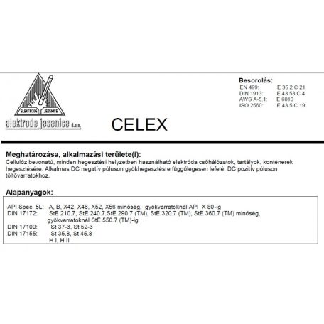 Elektróda CELEX 2.5 mm