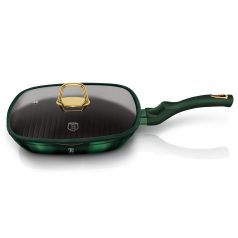   BH/6051 :: Grill serpenyő fedővel, 28 cm, Emerald Collection