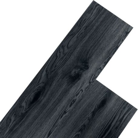 STILISTA Úszó vinyl padló 5,07m² tölgy fekete