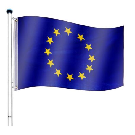 FLAGMASTER® Zászló rúddal Európai EU 650 cm
