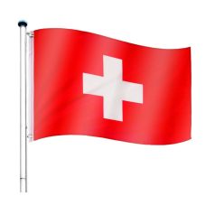 FLAGMASTER® Zászló rúddal Svájc SUI 650 cm