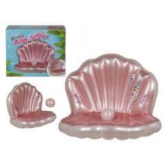   Strandmatrac kagyló alakú felfújható nyugágy rózsaszín