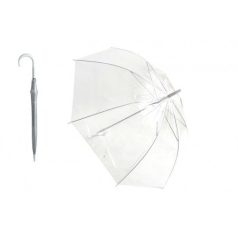 Esernyő átlátszó műanyag/fém 82 cm